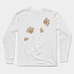 Muddy Footprints Long Sleeve T-Shirt